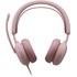 Micro-casque Logitech Zone Wired 2 for Business - Version Teams Stéréo, Rose