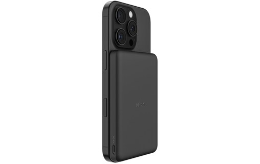 Batterie externe magnétique 5000 mAh - Belkin BoostCharge Slim - Noire
