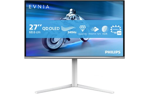 Écran Gaming 26,5" Philips Evnia 27M2N6501L/00 - QD OLED 240 Hz