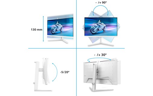 Écran Gaming 26,5" Philips Evnia 27M2N6501L/00 - QD OLED 240 Hz