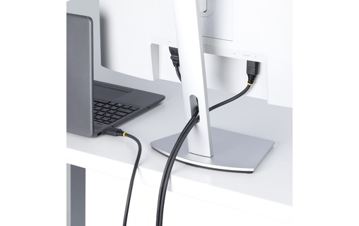 Câble HDMI 2.0 4K @ 60Hz - StarTech - 2,4 m - Noir - HDMI2-CABLE-4K60-8F