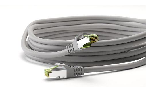 Câble ethernet RJ45 Cat 8.1 SSTP - Goobay - 3 m - Gris