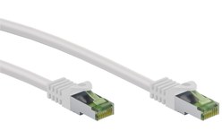 Câble ethernet RJ45 Cat 8.1 SSTP - Goobay - 5 m - Blanc