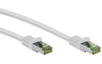 Câble ethernet RJ45 Cat 8.1 SSTP - Goobay - 5 m - Blanc