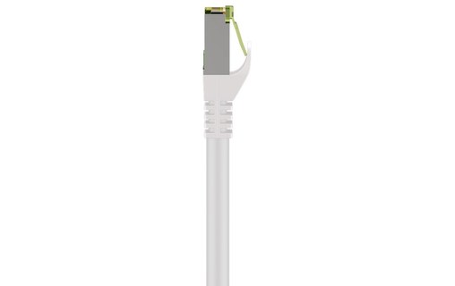 Câble ethernet RJ45 Cat 8.1 SSTP - Goobay - 5 m - Blanc