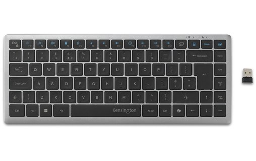 Clavier sans fil Kensington KB435 EQ - Gris