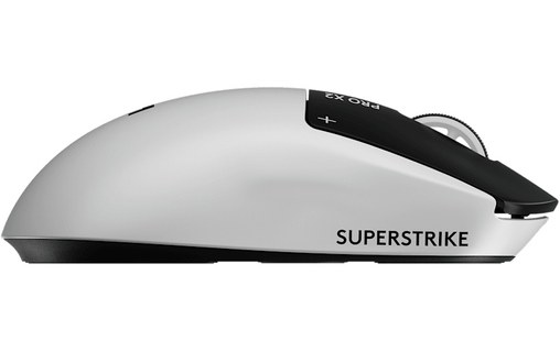 Souris Gaming sans fil Logitech PRO X2 SUPERSTRIKE - Blanche
