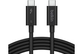 Câble Thunderbolt 5 Belkin Connect - 120 Gbit/s 240 W - 1 m - Noir
