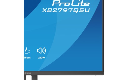 Écran 27" iiyama ProLite XB2797QSU-B1 - USB-C