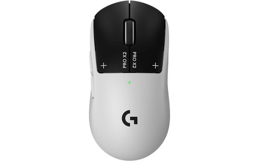Souris Gaming sans fil Logitech PRO X2 SUPERSTRIKE - Blanche