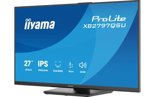 Écran 27" iiyama ProLite XB2797QSU-B1 - USB-C