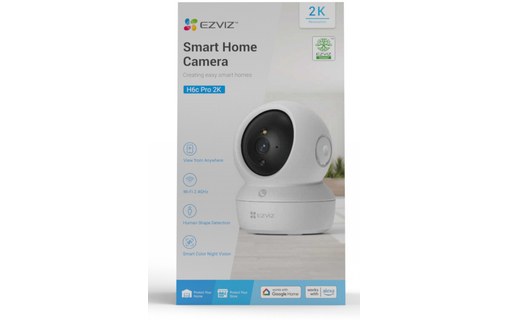 EZVIZ H6c Pro 2K Sphérique Caméra de sécurité IP Intérieure 2304 x 1296 pixels B