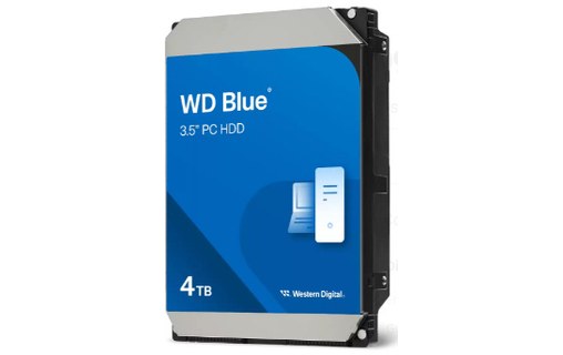 Western Digital Blue 4 To - Disque dur 5400 tr/min - WD40EZZX