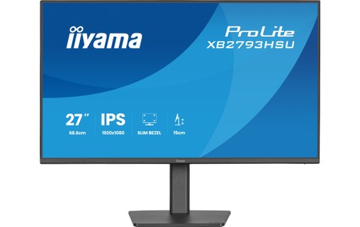 Écran 27" iiyama ProLite XB2793HSU-B1 - 120 Hz