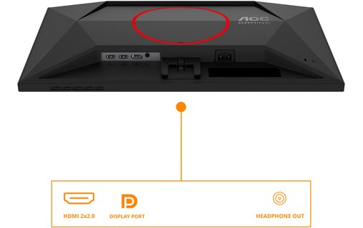 Écran Gaming 23,8" AOC G4 24G4ZRE - 260 Hz