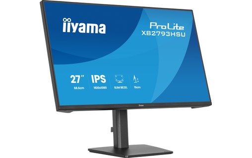 Écran 27" iiyama ProLite XB2793HSU-B1 - 120 Hz