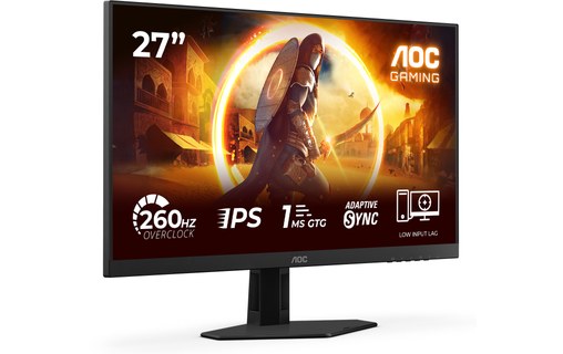 Écran Gaming 27" AOC G4 27G4ZRE - 260 Hz