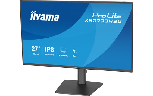 Écran 27" iiyama ProLite XB2793HSU-B1 - 120 Hz