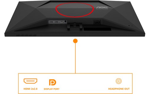 Écran 27" AOC G4 27G4ZRE - 260 Hz