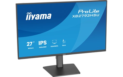 Écran 27" iiyama ProLite XB2793HSU-B1 - 120 Hz