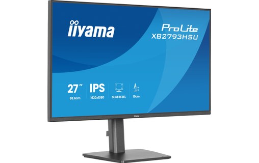 Écran 27" iiyama ProLite XB2793HSU-B1 - 120 Hz