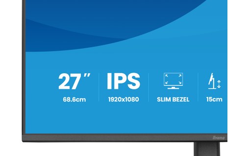 Écran 27" iiyama ProLite XB2793HSU-B1 - 120 Hz