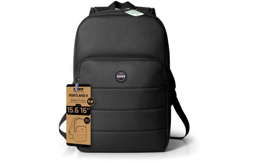 Sac à dos PORT Designs ECO PORTLAND II pour ordinateur portable 16" - Noire