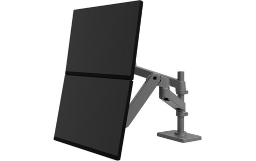 Support écran de bureau - 2 écrans - Gris - Ergotron LX Pro Series 45-690-293