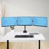 Support écran de bureau - 3 écrans - Noir - StarTech 3MP2AG-MONITOR-ARM