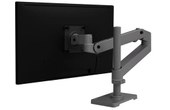 Support écran de bureau - 1 écran - Gris - Ergotron LX Pro Series 45-695-293