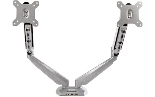 StarTech.com Double bras pour écrans PC - Double affichage - Avec 2x USB passthr