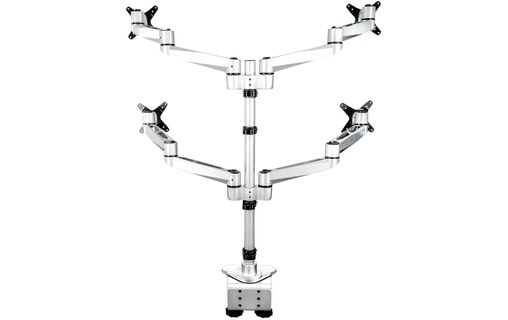 StarTech.com Bras pour écran PC à 4 affichages - Multidirectionnel