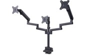 Support écran de bureau - 3 écrans - Noir - StarTech 3MP2AG-MONITOR-ARM
