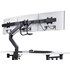 Support écran de bureau - 3 écrans - Argent - StarTech 3M1A3SG-MONITOR-ARM