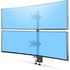 Support écran de bureau - 2 écrans - Noir - StarTech H2MPV-MONITOR-MOUNT