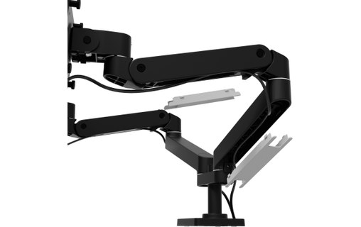 Support écran de bureau - 2 écrans - Noir - Ergotron LX Pro Series 45-686-292
