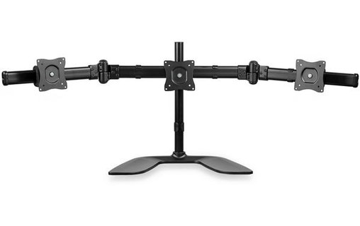 StarTech.com Support de bureau articulé pour trois écrans en acier robuste et al
