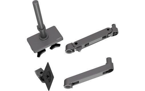 Support écran de bureau - 1 écran - Gris - Ergotron LX Pro Series 45-695-293