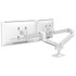 Support écran de bureau - 2 écrans - Blanc - Ergotron LX Pro Series 45-686-290