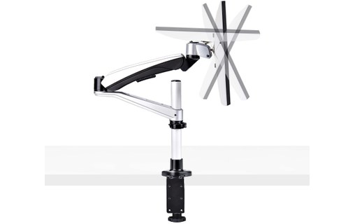 Support écran de bureau - 1 écran - Argent - StarTech 1MP1ACG-MONITOR-ARM