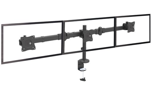 Support écran de bureau - 3 écrans - Noir - StarTech ARMTRIO