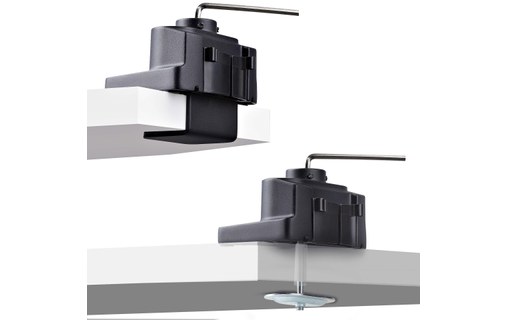 Support écran de bureau - 3 écrans - Noir - StarTech 3MP2AG-MONITOR-ARM