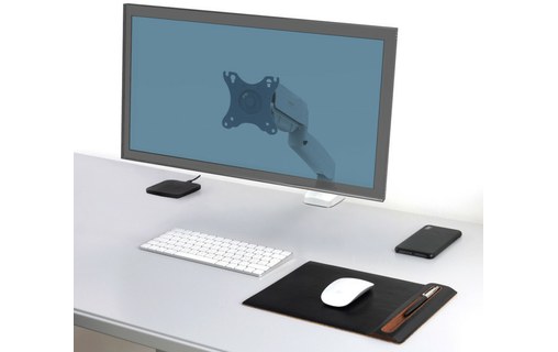 Support écran de bureau - 1 écran - Blanc - PORT Designs 901110