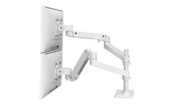 Support écran de bureau - 2 écrans - Blanc - Ergotron LX Pro Series 45-690-290