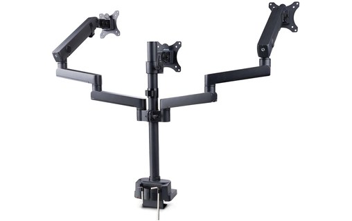 Support écran de bureau - 3 écrans - Noir - StarTech 3MP2AG-MONITOR-ARM