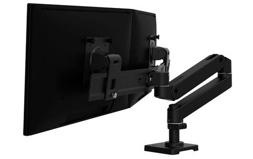 Support écran de bureau - 2 écrans - Noir - Ergotron LX Pro Series 45-684-292