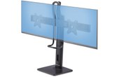 Support écran de bureau - 2 écrans - Noir - StarTech 2MC1S-MONITOR-STAND