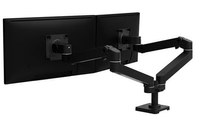 Support écran de bureau - 2 écrans - Noir - Ergotron LX Pro Series 45-686-292