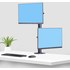 Support écran de bureau - 2 écrans - Noir - StarTech H2MPV-MONITOR-MOUNT