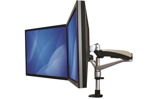 Support écran de bureau - 2 écrans - Argent - StarTech ARMDUAL30